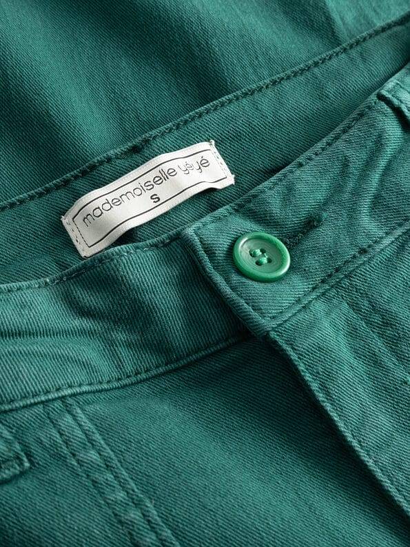 Mademoiselle YéYé Jeanshose mit verkürztem Bein aus Bio-Baumwolle Angebote