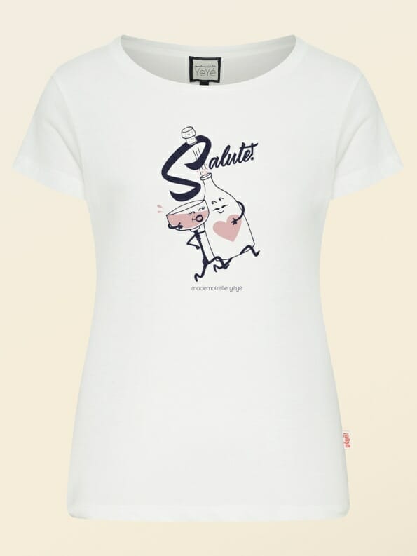Mademoiselle YéYé Salute! GOTS T-Shirt Weihnachtsangebot