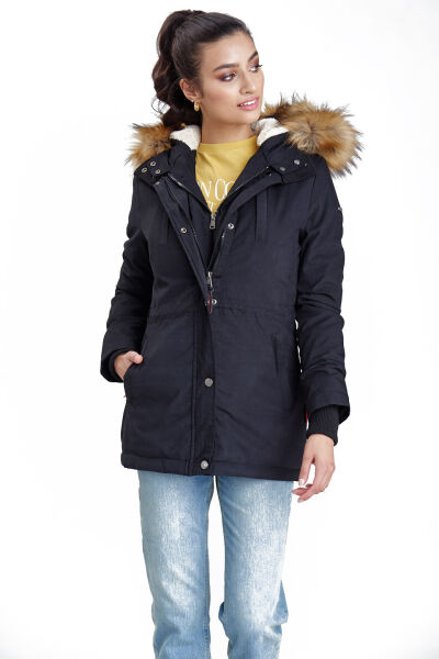 Marikoo Akira warme Damen Winterjacke mit Kapuze Bis zu 55% Rabatt