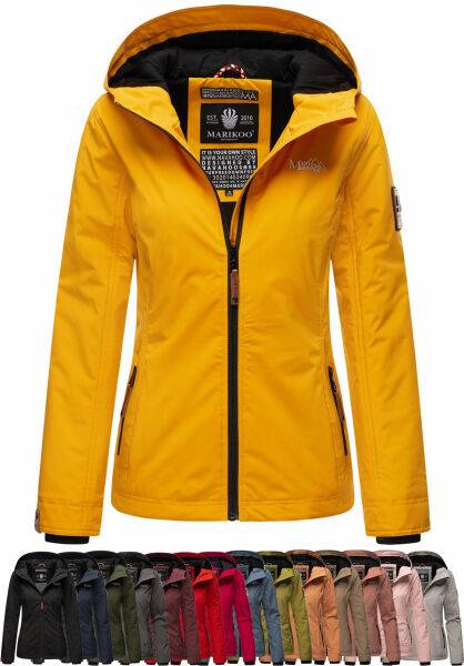 Marikoo Brombeere Damen Übergansjacke Frühlings Jacke