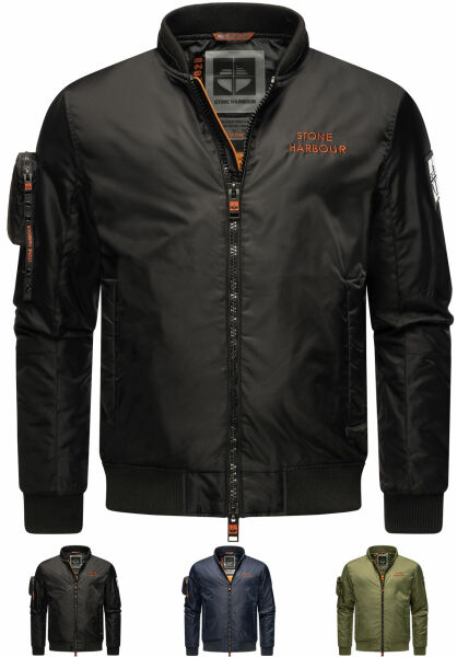 Marikoo Stone Harbour Berkoo Herren Bomber Jacke Angebote