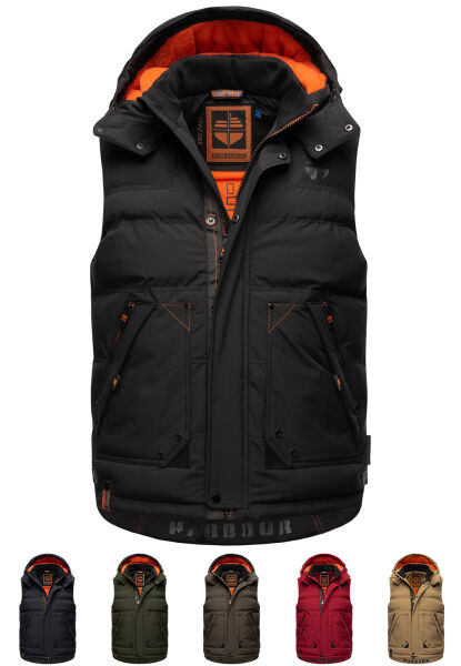 Marikoo Stone Harbour Egoor Herren Winter Steppweste