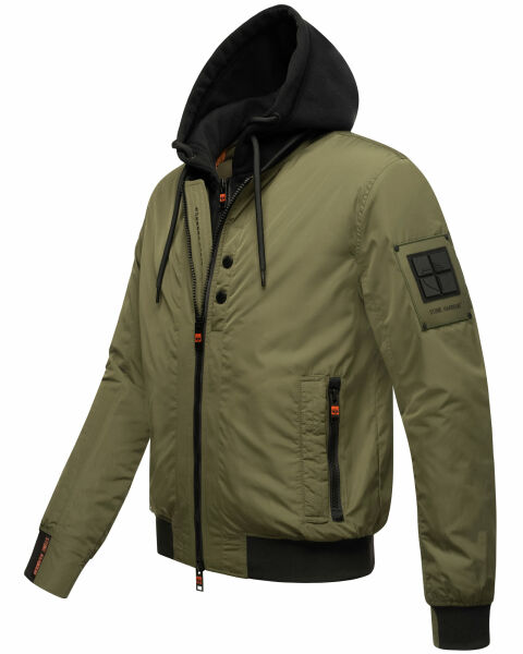 Marikoo Stone Harbour Hoobo Herren Bomber Jacke Günstig kaufen