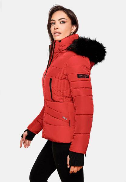 Marikoo Navahoo Adele Damen Winterjacke warm gefüttert Teddyfell Begrenztes Angebot