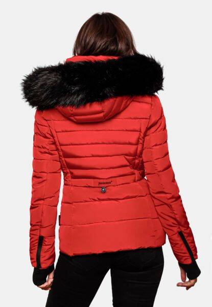 Marikoo Navahoo Adele Damen Winterjacke warm gefüttert Teddyfell Begrenztes Angebot