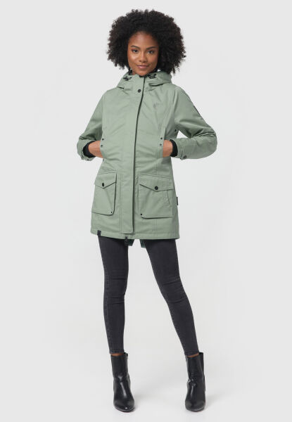 Marikoo Navahoo Brinjaa Damen Übergangs Parka Black Friday