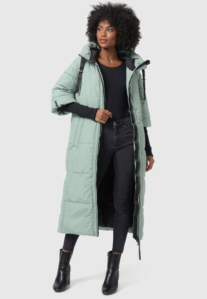 Marikoo Navahoo Ciao Miau Damen lange Winterjacke Cyber Monday