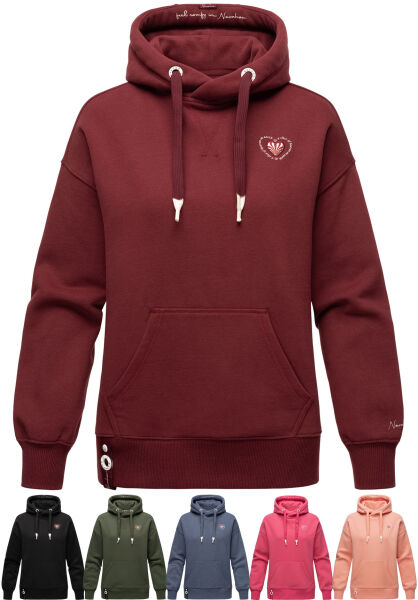 Marikoo Navahoo Goldfee Damen Sweater mit Kapuze Pullover Sweatshirt