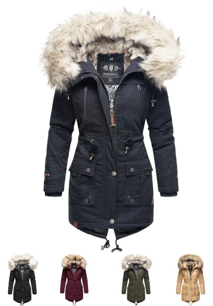 Marikoo Navahoo Honigfee Damen Parka Winterjacke