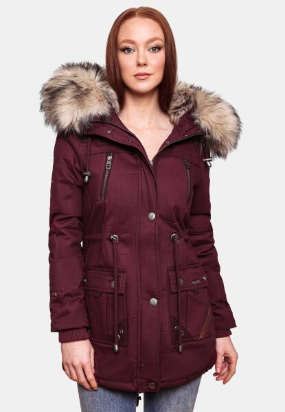 Marikoo Navahoo Honigfee Damen Parka Winterjacke Online Outlet