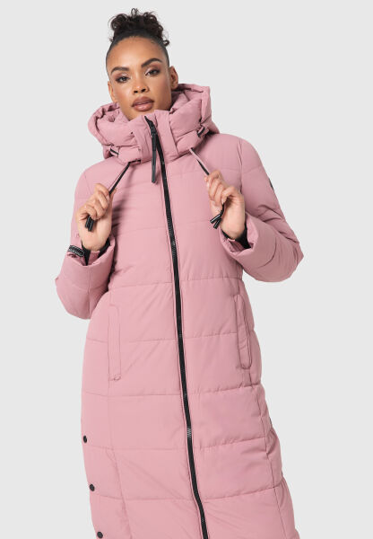 Marikoo Nadeshikoo Damen lange Winter Steppjacke Blitzangebot