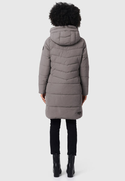 Marikoo Natsukoo Damen Winter Steppjacke lang Große Rabatte