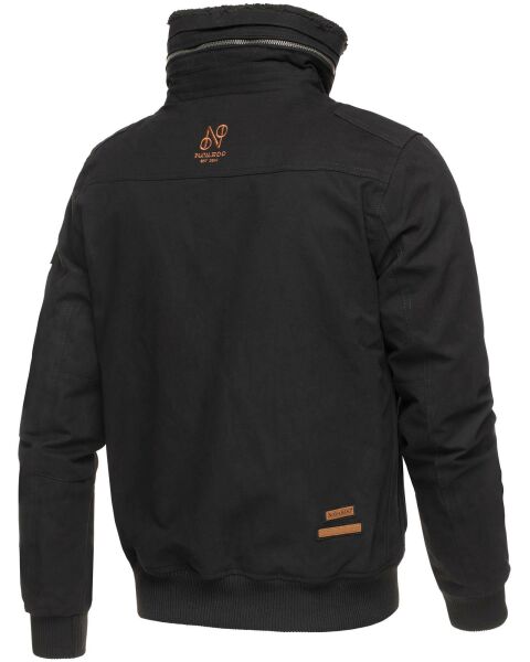 Marikoo Navahoo Herren Piloten Jacke mit Stehkragen Super Sparpreis
