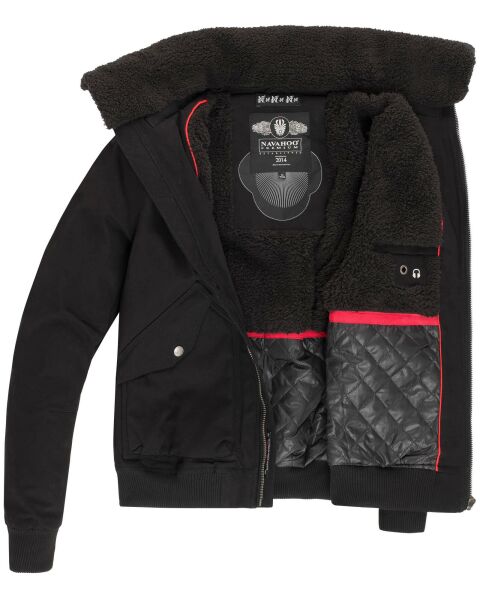 Marikoo Navahoo Herren Piloten Jacke mit Stehkragen Super Sparpreis