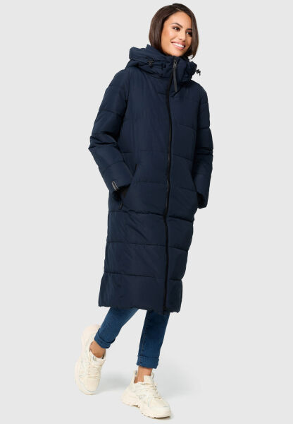 Marikoo Zuraraa lange Damen Winter Steppjacke Nur noch ein Tag übrig
