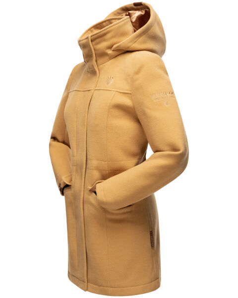 Marikoo Leilaniaa Damen Mantel Trenchcoat Wintermantel mit Kapuze Clearance-Verkauf