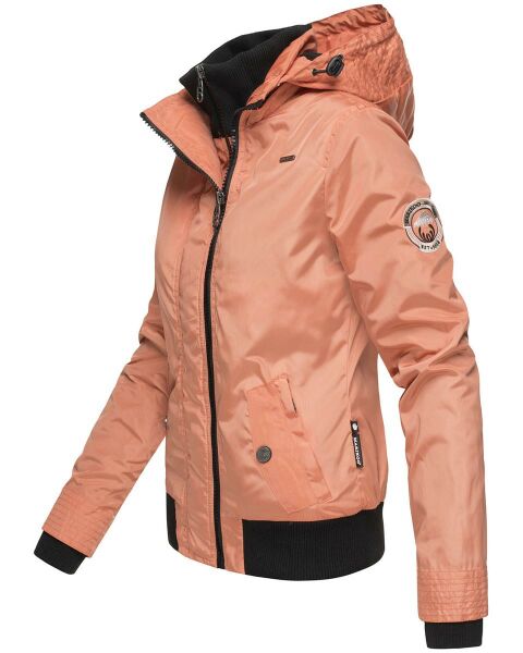 Marikoo Luyuu Damen Herbstjacke Frühjahrsjacke mit Kapuze Speichern exportieren