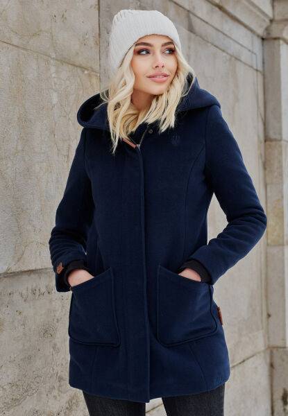 Marikoo Maikoo Damen Trenchcoat Wintermantel Black Friday Preise