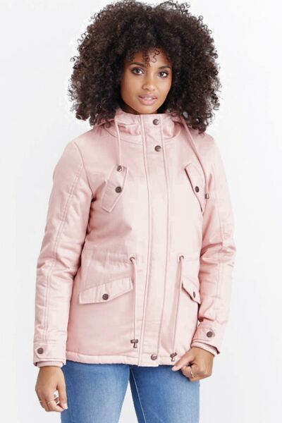 Marikoo Manolya Damen Parka Winterjacke mit Teddyfell zollfrei