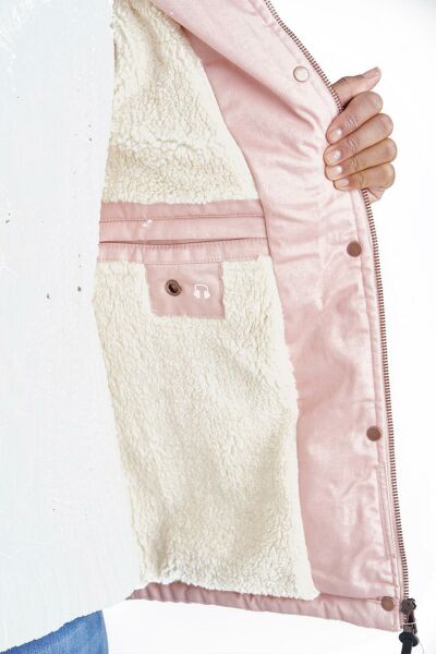 Marikoo Manolya Damen Parka Winterjacke mit Teddyfell zollfrei
