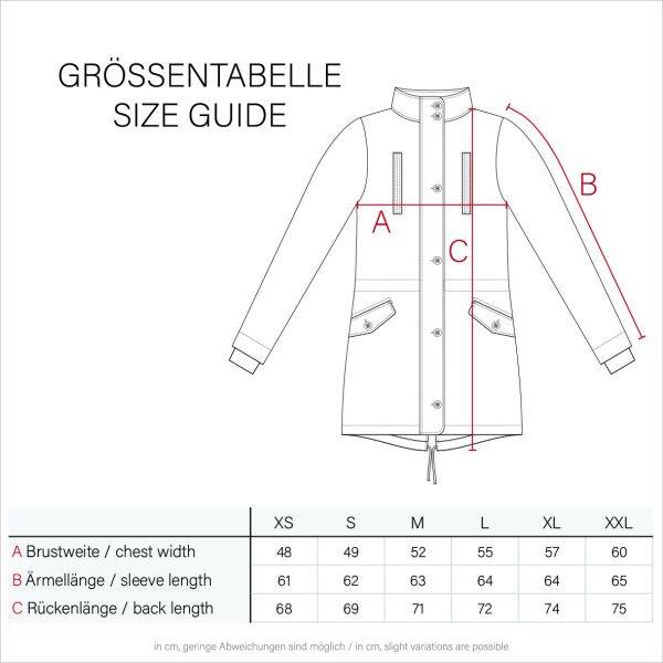 Marikoo Manolya-Sun Damen Parka Übergangsjacke 50% Rabatt für begrenzte Zeit