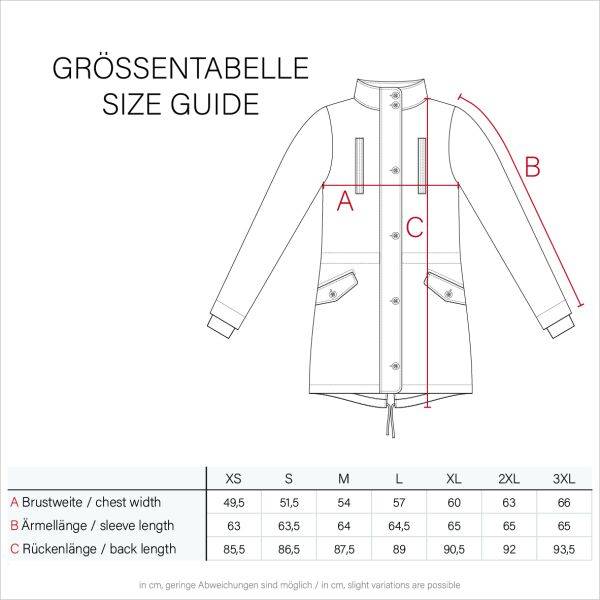 Marikoo Moonshine warme Damen Parka Winterjacke gesteppt 2025