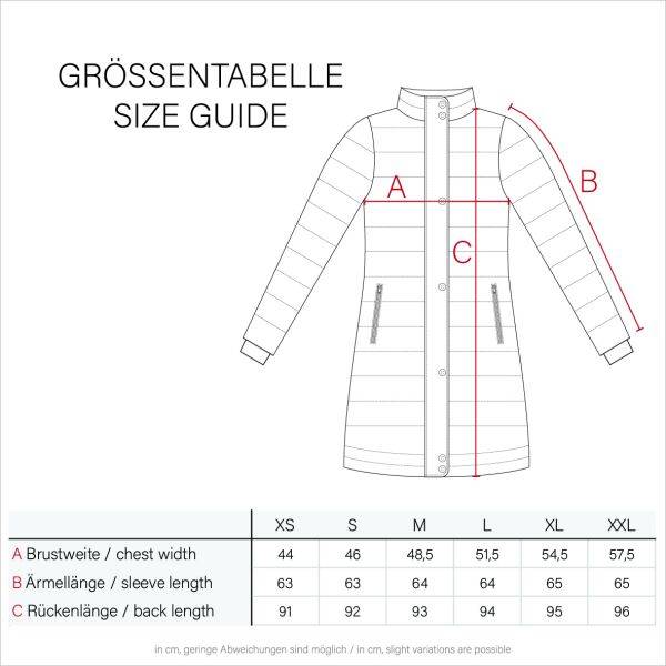 Marikoo Nanakoo Damen Trenchcoat Wintermantel Outlet