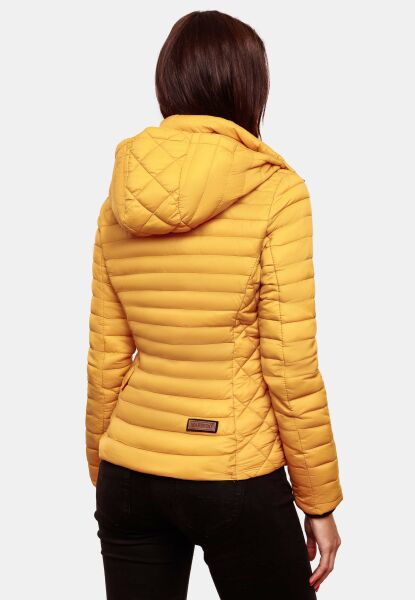 Marikoo Samtpfote leichte Damen Steppjacke Schlussverkauf