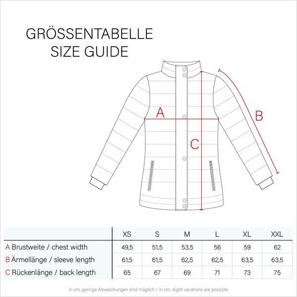 Marikoo Unique Damen gesteppte Winterjacke Fabrikpreis