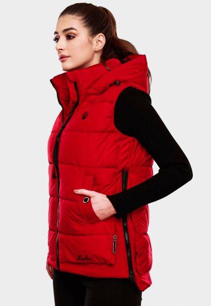Marikoo Zarinaa Damen Weste Steppweste Ärmellose Jacke Sonderangebot