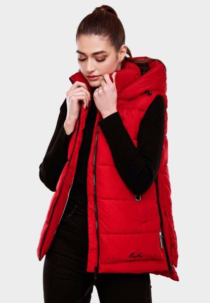 Marikoo Zarinaa Damen Weste Steppweste Ärmellose Jacke Sonderangebot