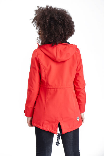 Marikoo Zimtzicke Damen lange Softshell Jacke Rabatt