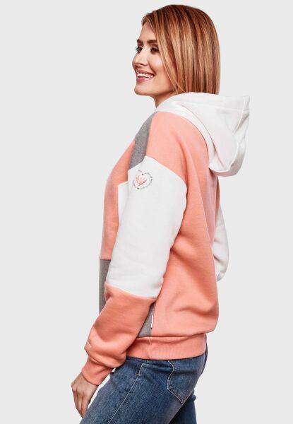 Marikoo Navahoo Babykätzchen Damen Blocking Color Hoodie Kapuzenpullover Günstig kaufen