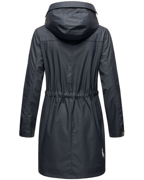 Marikoo Navahoo Deike Damen Regenjacke Regenmantel lang Teddyfell Großer Ausverkauf