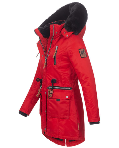 Marikoo Navahoo Mangala Princess Damen Winter Parka Jacke Teddyfell Preisnachlass