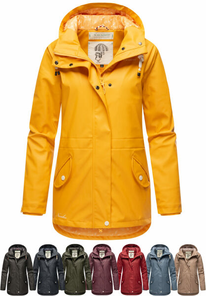 Marikoo Navahoo Oceans Heart gefütterte Damen Regenjacke