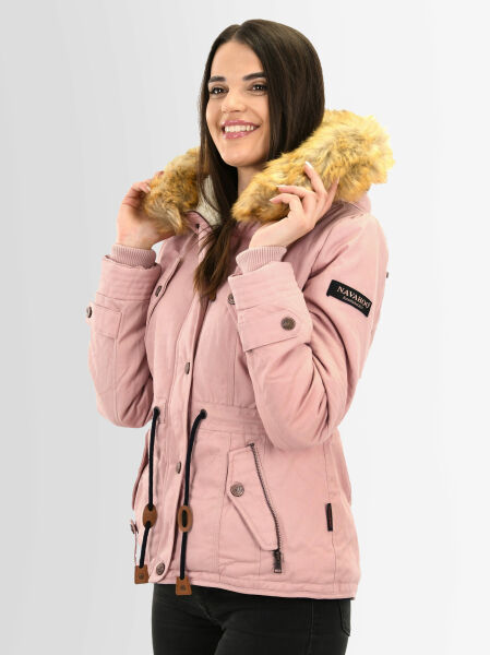 Marikoo Navahoo Pearl Damen Winterjacke mit Kunstfell Zeitlich begrenztes Angebot