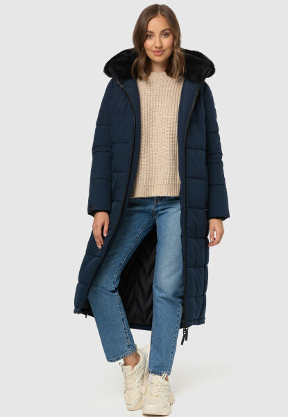 Marikoo Navahoo Knuddelfee Damen lange Winterjacke Tägliche Deals