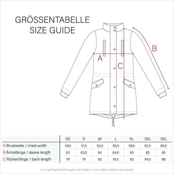 Marikoo Navahoo LaViva warme Damen Winterjacke mit Teddyfell Kostenlose Rückgabe