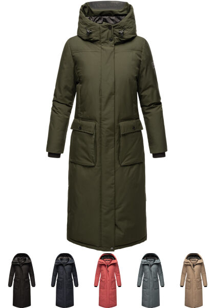 Marikoo Navahoo Wolkenfrost lange Damen Winterjacke
