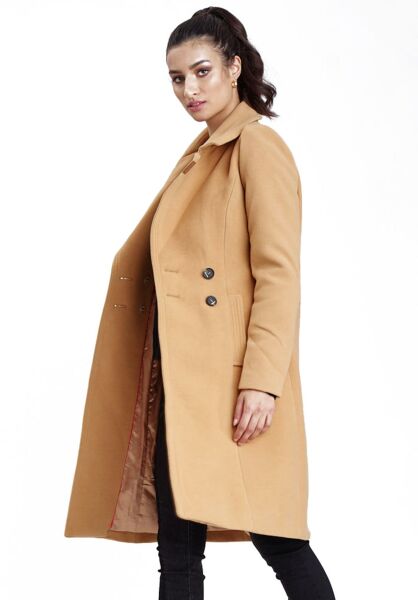Marikoo Navahoo Wooly Damen Trenchcoat Winter Mantel Discount Store für neue Produkte