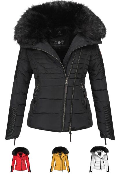 Marikoo Navahoo Yuki Damen Jacke mit Tedyfell Super Rabatt