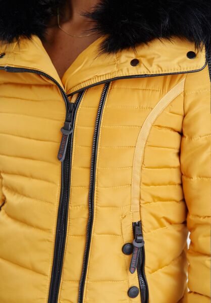 Marikoo Navahoo Yuki Damen Jacke mit Tedyfell Super Rabatt
