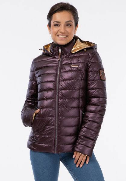 Marikoo Navahoo Aurelianaa Damen glänzende Steppjacke Speichern exportieren