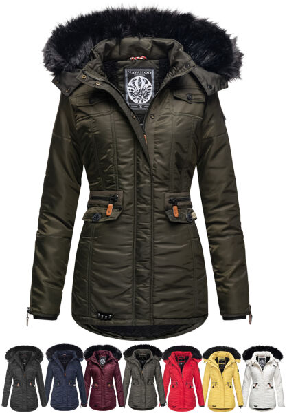 Marikoo Navahoo Schätzchen Damen Jacke mit Teddyfell Auslauf