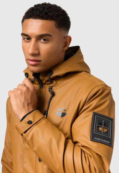 Marikoo Stone Harbour Verdaan Herren Regenmantel Preisnachlass