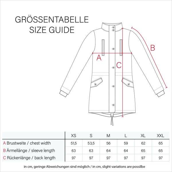 Marikoo Navahoo Cosimaa Damen Parka Winterjacke mit Regenschirm und Tragetasche Valentinstagsangebot