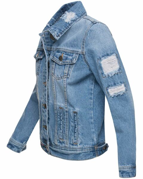 Marikoo Navahoo Pamuyaa Damen Jeans Jacke Neueste Mode