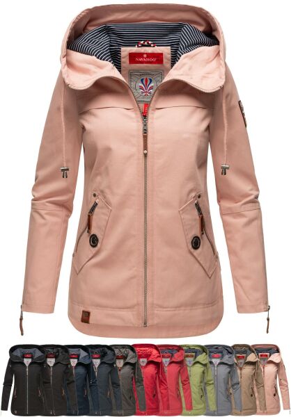 Marikoo Navahoo Wekoo Damen Übergangsjacke mit Kapuze