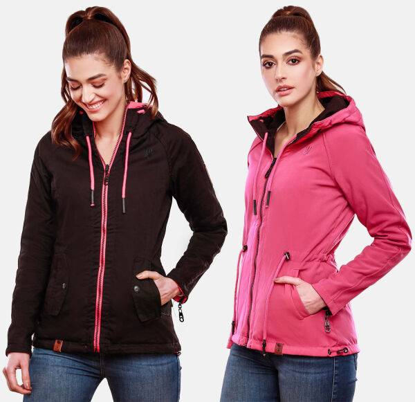 Marikoo Chuu Damen 2 in1 Wendejacke Tiefpreis